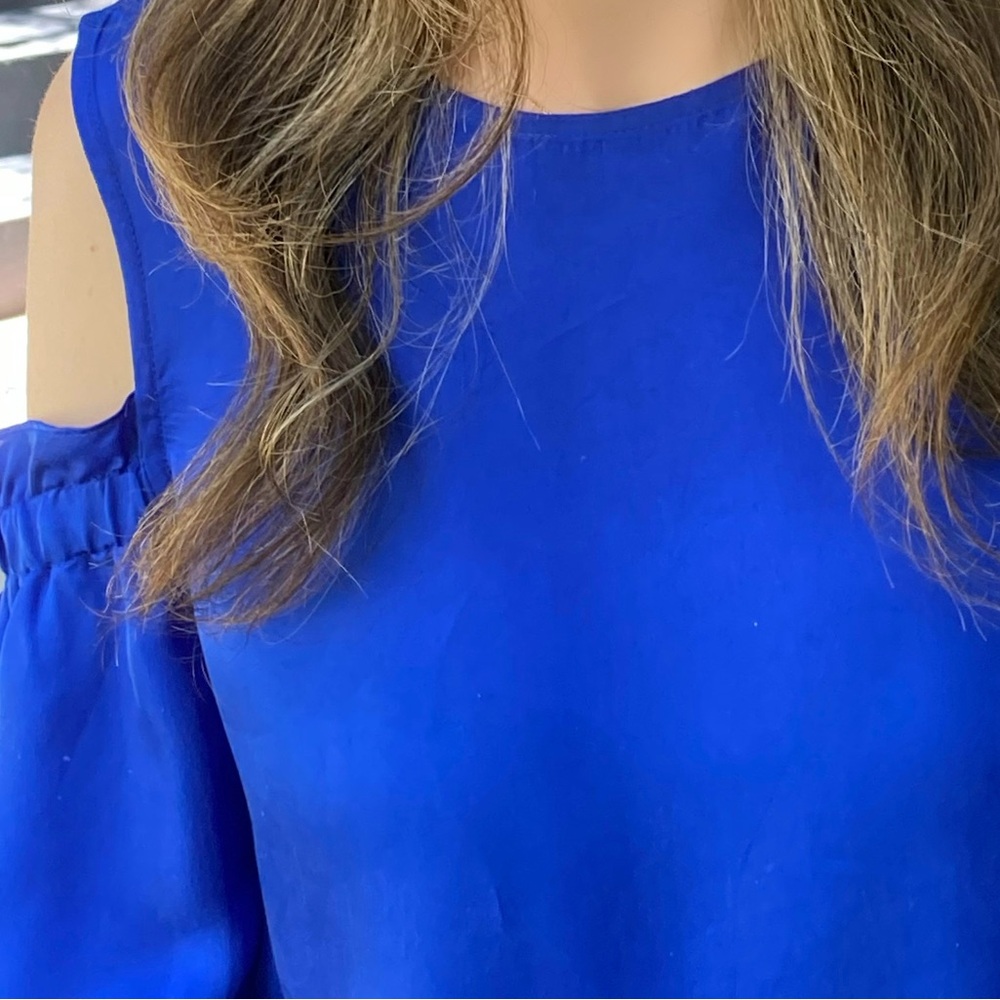 Club Monaco Blue Top